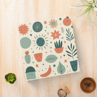 Classeur soleil et plante