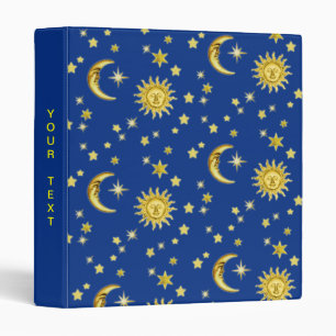 Classeur Soleil, Lune et Étoiles 🌞 🌛 ⭐
