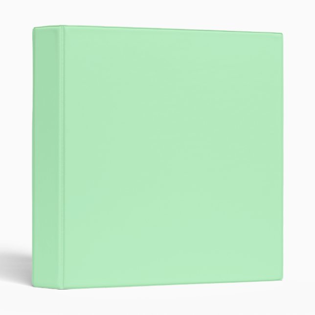 Classeur Solid Color : Mint (Devant/Côté)