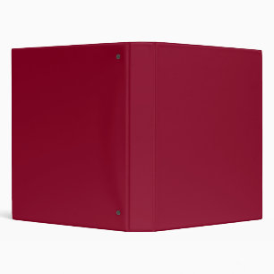 Classeur Solid medium berry red