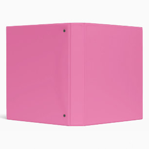 Classeur Solide doux rose barbie