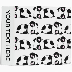 Classeur somnolent de panda