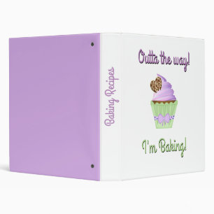 Classeur Sortez du chemin ! Je suis Baking !