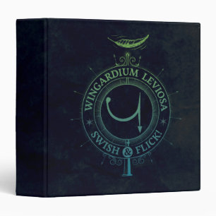 Classeur Sortilège Harry Potter   Graphisme Wingardium Levi