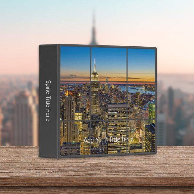 Classeur Sortir mon album de scrapbook de fenêtre de la vil (Créateur téléchargé)