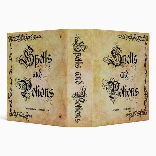 Classeur Sorts et Potions  (Arrière-plan)
