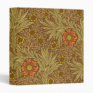 Classeur Souci de William Morris, brun d'en cuivre et