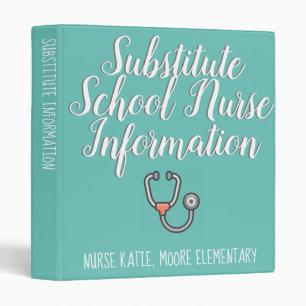 Classeur Sous-Classeur de l'infirmière scolaire sur mesure