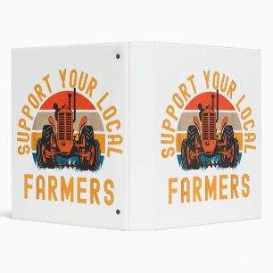 Classeur Soutenez Vos Agriculteurs Locaux, Agricole Et Ranc