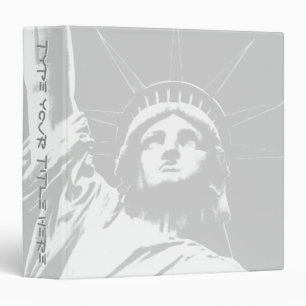 Classeur souvenir de New York Statue de la Liberté