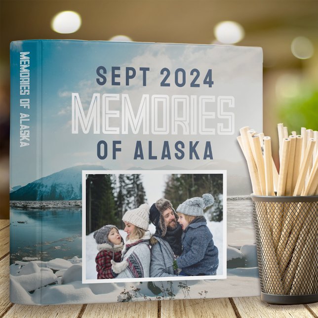 Classeur Souvenirs de l'Alaska scrapbook photo (Créateur téléchargé)
