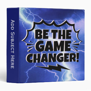 Classeur Soyez Le Motivateur Du Jeu Changer Inspirer Encour