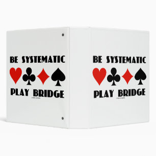 Classeur Soyez Systématique Play Bridge Conseils Quatre com