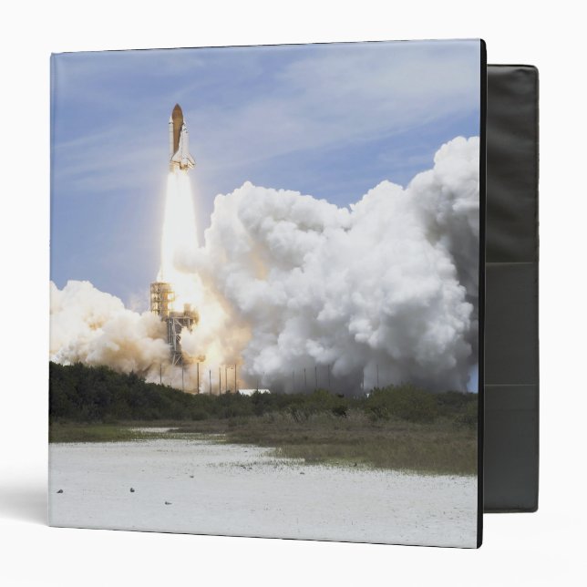 Classeur Space Shuttle Atlantis se lève sur 28 (Devant/Intérieur)