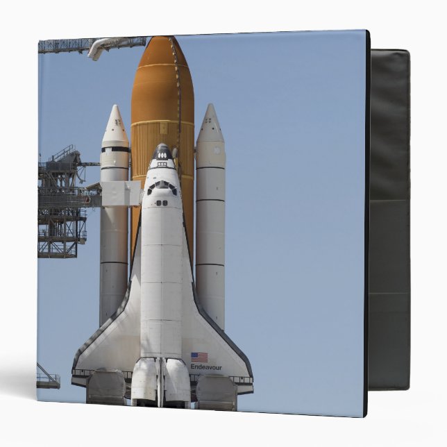 Classeur Space Shuttle Endeavor est prêt (Devant/Intérieur)