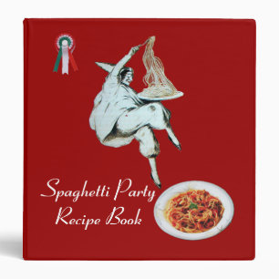 CLASSEUR SPAGHETTI PARTY ITALIAN KITCHEN RECEPE LIVRE