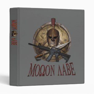 Classeur spartiate du crâne W M-4 de Molon Labe