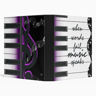 Classeur Speaks de when when words fail music