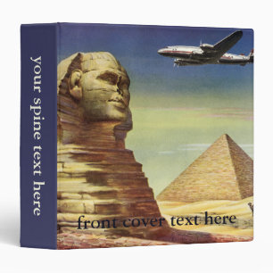Classeur Sphinx vintage de Gizeh, Pyramides d'Egypte