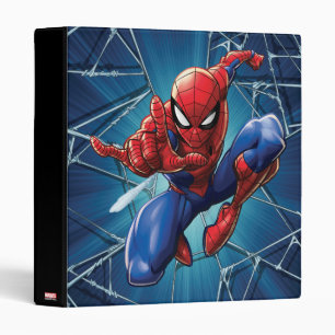 Classeur Spider-Man   Saut en tirant des toiles