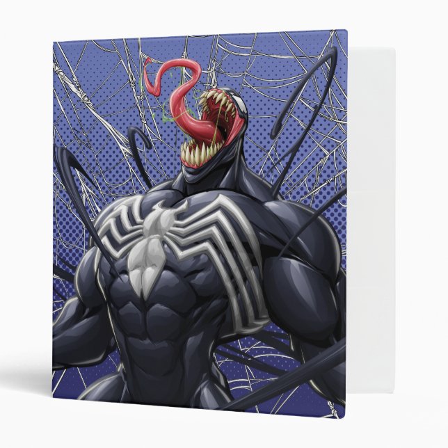 Classeur Spider-Man | Vénin Symbiote S'élançant (Devant/intérieur)