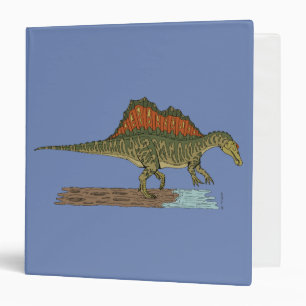 Classeur Spinosaure de Dinosaure Crétacé