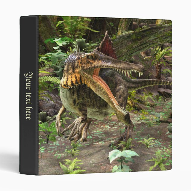 Classeur Spinosaure dinosaure (Devant/Côté)