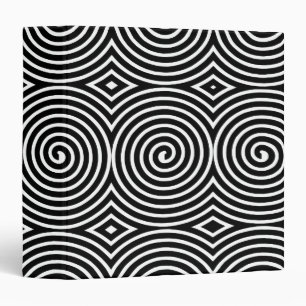 Classeur Spirales (1,5 po) - Noir sur blanc