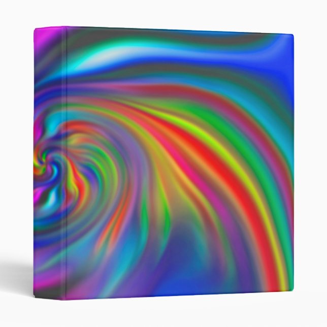 Classeur Spirales Arrière - plans Abstraites Soft II (Devant/Côté)
