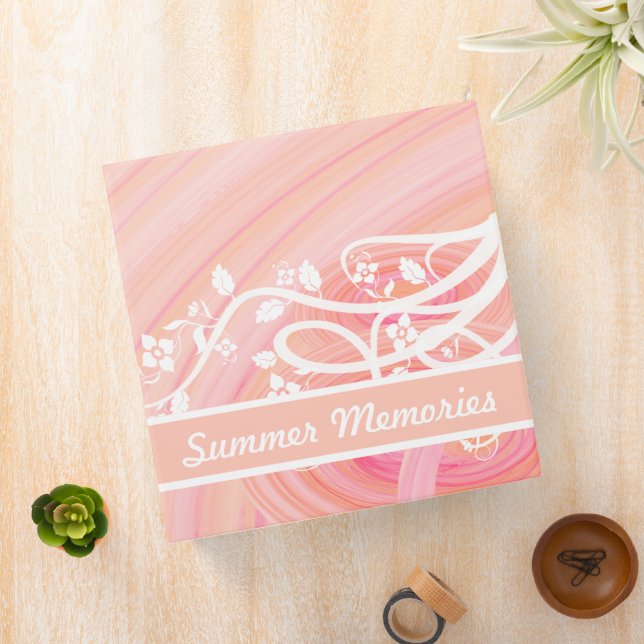 Classeur Spirales de Pêche, Filigree & Fleurs (In Situ)