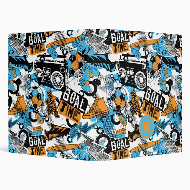 Classeur  Sporty Kickoff Football Binder (Arrière-plan)