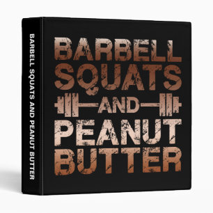 Classeur Squats et beurre d'arachide - Motivation de la con
