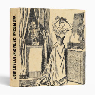 Classeur Squelette remarquant sur Madame victorienne