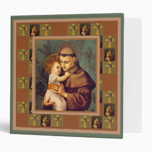 Classeur St Anthony * souvenir d'héritage de Jésus d'enfa