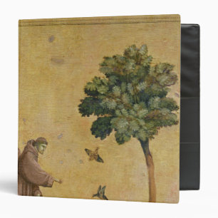 Classeur St Francis d'Assisi prêchant aux oiseaux