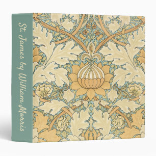 Classeur St. James par William Morris, feuilles d'acanthe