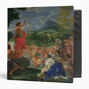 Classeur St John la prédication de baptiste, peinte avant