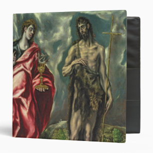 Classeur St John l'évangéliste et St John le baptiste