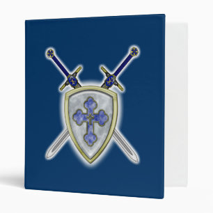 Classeur St Michael - épées et bouclier