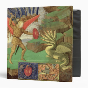 Classeur St Michael massacrant le dragon