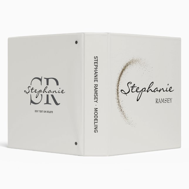 Classeur Stardust Designer Portfolio Binder | Models Actors (Arrière-plan)