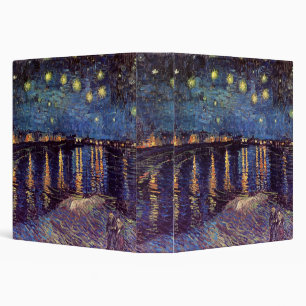 Classeur Starry Night Over the Rhone par Vincent van Gogh