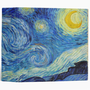 Classeur Starry Night, Vincent van Gogh