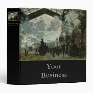 Classeur Station de Lazare de saint par Claude Monet