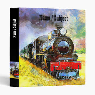 Classeur Steam Train Engine Locomotive 778 ajouter le nom