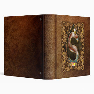 Classeur Steampunk - alphabet - S est pour la vapeur