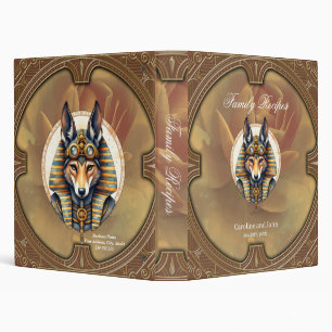 Classeur Steampunk Anubis Fox Portrait