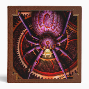 Classeur Steampunk - Les toiles que nous tissons