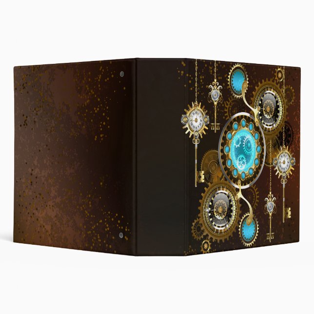 Classeur Steampunk Rusty Background (Arrière-plan)