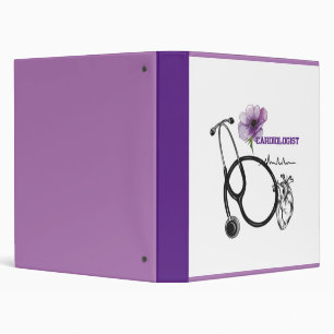 Classeur "stéthoscope cardiologique Médicale"